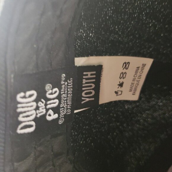 Black "Pug Life" West 49 Baseball Cap Hat - Picture 3 of 3